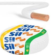 Fio Cabo Flexível Sil 4mm 100 Metros Fio Elétrico Anti Chama Diversas Cores