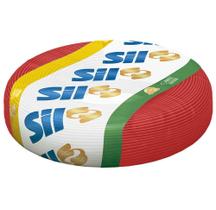 Fio Cabo Flexível Sil 750V 10,00Mm Vermelho 50M