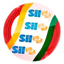 Fio Cabo Flexível Vermelho 1,50 Mm 100 Metros Anti Chama