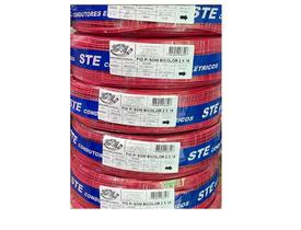 Fio cabo paralelo bicolor 2 x 18 (0,75mm) 100 metros - Ste Fio cabo paralelo bicolor 2 x 18 (0,75mm) 100 metros - Ste