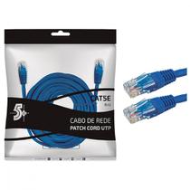 Fio Cabo Rede Patch Cord Rj45 Injet 10Mt Fio Cabo Rede Patch Cord Rj45 Injet 10Mt