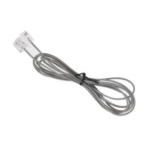 Fio Cabo Rj11 Telefonico 1m E 60cm Kit 50 Uni Telefone Fixo Fax Extensao Fino Resistente Fio Cabo Rj11 Telefonico 1m E 60cm Kit 50 Uni Telefone Fixo Fax Extensao Fino Resistente