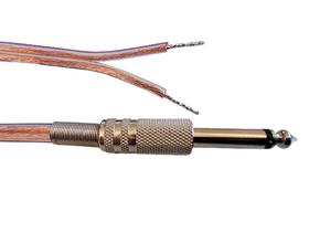 Fio Caixa Som 2x2,50mm P10 X Estanhado P/ Borne Pressão 5M