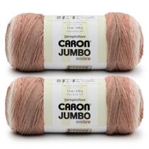 Fio Caron Jumbo Ombre Sepia 2x340g 100% acrílico 4 Fio Caron Jumbo Ombre Sepia 2x340g 100% acrílico 4
