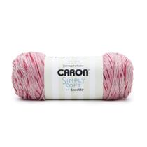 Fio Caron Simply Soft Speckle Lipstick 141g Acrílico Fio Caron Simply Soft Speckle Lipstick 141g Acrílico