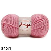 Fio circulo amiga -3131 rosa candy 100 gr und