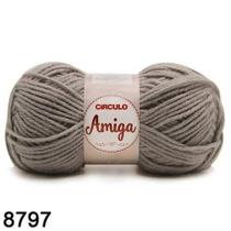 Fio circulo amiga -8797 cinza aço 100 gr und