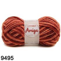 Fio circulo amiga -9495 mesc laranja outono 100 gr und Fio circulo amiga -9495 mesc laranja outono 100 gr und