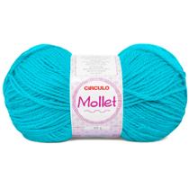 Fio Círculo Mollet 200m 100g Cor 2194 Turquesa Fio Círculo Mollet 200m 100g Cor 2194 Turquesa