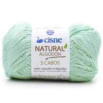 Fio Cisne Natural Algodón 3 Cabos 100g - 100% Algodão