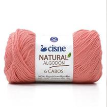 Fio Cisne Natural Algodón 6 Cabos 100g - 100% Algodão