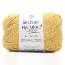 Fio Cisne Natural Algodón 6 Cabos 100g - 100% Algodão