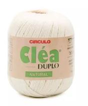 Fio cléa duplo cor 20 natural 150 gr 508 mts círculo Fio cléa duplo cor 20 natural 150 gr 508 mts círculo