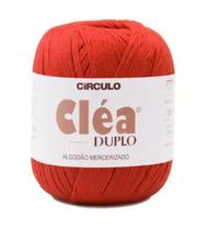 FIO CLÉA DUPLO COR 3583 CEREJA 150 GR 508 MTS CÍRCULO - Algodão Mercerizado