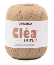 Fio cléa duplo cor 7650 amêndoa 150 gr 508 mts círculo Fio cléa duplo cor 7650 amêndoa 150 gr 508 mts círculo