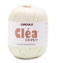 Fio cléa duplo cor 8176 off white 150 gr 508 mts círculo Fio cléa duplo cor 8176 off white 150 gr 508 mts círculo