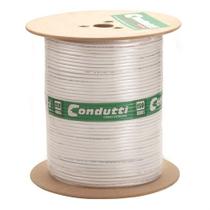 Fio Coaxial Condutti 59 Branco 67% 300m 7899658702540