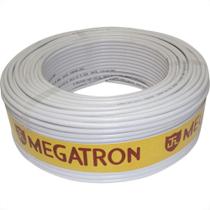 Fio Coaxial Megatron 59 Branco 67% 100M 1440 Fio Coaxial Megatron 59 Branco 67% 100M 1440
