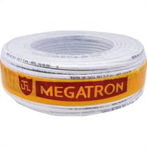 Fio Coaxial Rg59 Branco 67% Megatron 100Mt Fio Coaxial Rg59 Branco 67% Megatron 100Mt