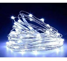 Fio Cobre Cordão Luz De Fada 3m A Pilha Fio Cobre Cordão Luz De Fada 3m A Pilha