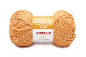 Fio Confete Baby Círculo 100g - Cor 1988 Sequilho - Ideal para Peças Infantis Fio Confete Baby Círculo 100g - Cor 1988 Sequilho - Ideal para Peças Infantis