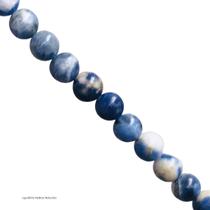 Fio Contas Pedra Sodalita Natural 8mm