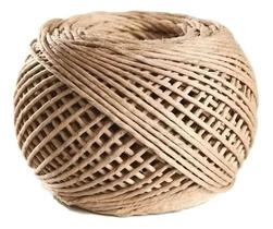 Fio Cordão Barbante Rami 2mm Rolo 100g Sisal Aprox 90 Metros