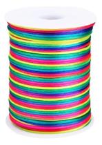 Fio Cordão Cetim Seda Rabo Rato 1Mm 10M -