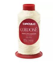 Fio cordonê círculo cor 7694 cristal 450 metros