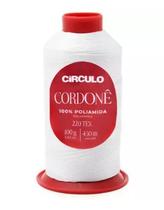 Fio Cordonê Círculo Cor 8001 Branco 450 Metros - 100% Poliamida