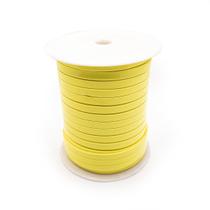 Fio Courinho Achatado Amarelo Neon 7x2mm 3m 30g