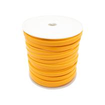 Fio Courinho Achatado Laranja 7x2mm 5m 50g