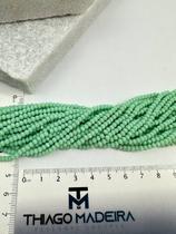 Fio Cristal 2mm Vidro Facetado - 40cm com 168 Cristais Coloridos Fio Cristal 2mm Vidro Facetado - 40cm com 168 Cristais Coloridos