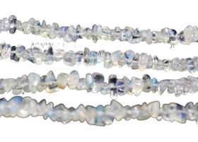 Fio Cristal Rolado Grande com Furos Manuais no Centro 80 cm