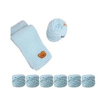 Fio De 6 Fios Para Tricô De Ursinhos De Pelúcia, Cachecóis E Joias Artesanais DIY - Fio Grosso Com