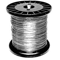 Fio de Aço Inox 304L Polido, 1,00mm Diâmetro, 160 Metros, Maleável, para Artesanato e Bijuteria, 1kg