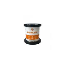 Fio De Aço Inoxidável Fc Fontes 0,45mm Cerca Elétrica 380mts Cor Prateado Fio De Aço Inoxidável Fc Fontes 0,45mm Cerca Elétrica 380mts Cor Prateado