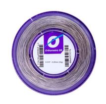 Fio de Aço Para Amarrilho Redondo 0.10" (0,25mm) 40gr - Orthometric