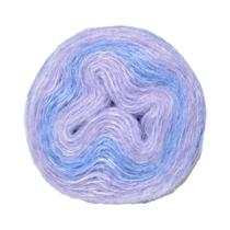 Fio De Algodão E Mohair Arco-Íris 250M Para Crochê Primavera Verão, Saia De Renda Macia DIY Feita À