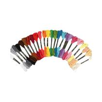 Fio De Algodão Para Bordado Em Cores Sortidas Para Kit De Confecção De Pulseiras DIY