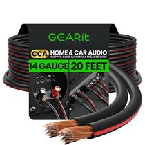 Fio de alto-falante GearIt Pro Series 14 Gauge 6.09m para home theater