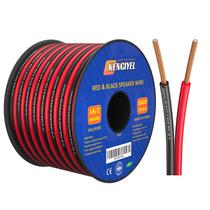 Fio de alto-falante KENGIYEL 14 Gauge 30m 2 condutores vermelho e preto