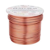 Fio De Alumínio Anodizado Dourado 100FT 12 17 18 Gauge Para Artesanato Em Joias, Confecção De Flores Fio De Alumínio Anodizado Dourado 100FT 12 17 18 Gauge Para Artesanato Em Joias, Confecção De Flores