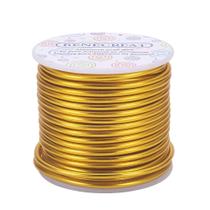 Fio de alumínio artesanal BENECREAT 9 Gauge 17m dourado