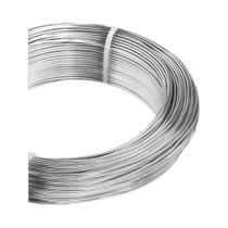 Fio De Alumínio Prateado 0.8mm-1.4mm 50M Fio Metálico Flexível Para Artesanato Escultura Armadura