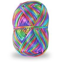 Fio de camiseta metálico de 140 jardas de fio de tricô Tecido de crochê Tecido de crochê Fio brilhante para iniciantes em crochê, bolsa artesanal, cobertor, projetos de almofadas (arco-íris) Fio de camiseta metálico de 140 jardas de fio de tricô Tecido de crochê Tecido de crochê Fio brilhante para iniciantes em crochê, bolsa artesanal, cobertor, projetos de almofadas (arco-íris)