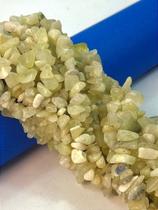 Fio de Cascalho de Ágata Verde Natural - 80 cm