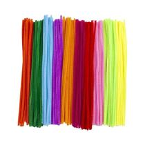 Fio De Chenille Colorido, Haste Torcida, Fio De Lã, Fio De Ferro, 100 Peças, Para Artesanato DIY,