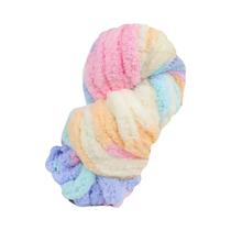 Fio De Chenille Ultra Macio E Grosso 500g Para Cobertores, Tapetes, Mantas, Cachecóis, Chapéus E