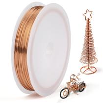 Fio de Cobre Opvixi 24 AWG 30m Puro para Artesanato Fio de Cobre Opvixi 24 AWG 30m Puro para Artesanato